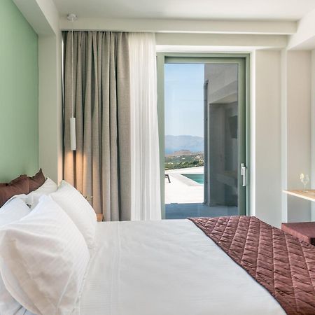 Luxurious Villa Cretan Aura With Private Heated Pool, Jacuzzi And Playroom Agios Ioannis  Exterior photo