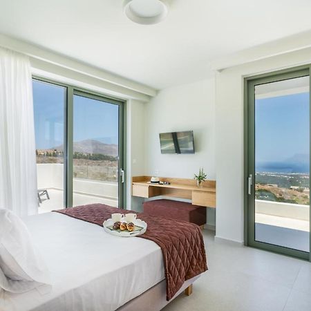 Luxurious Villa Cretan Aura With Private Heated Pool, Jacuzzi And Playroom Agios Ioannis  Exterior photo