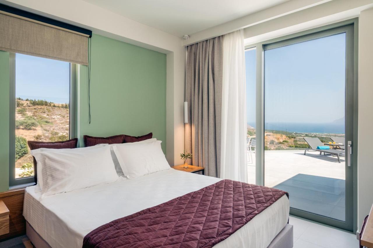 Luxurious Villa Cretan Aura With Private Heated Pool, Jacuzzi And Playroom Agios Ioannis  Exterior photo